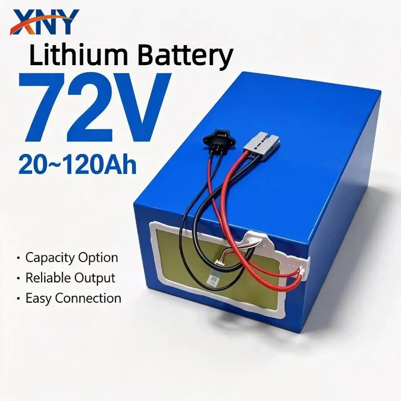 72V 40Ah Lifepo4 Battery Pack - Bateria de Lítio de Alta Capacidade