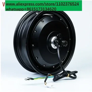 13 Inch 72V 5000W Brushless Motor - Kit de Motor Elétrico DC Sem