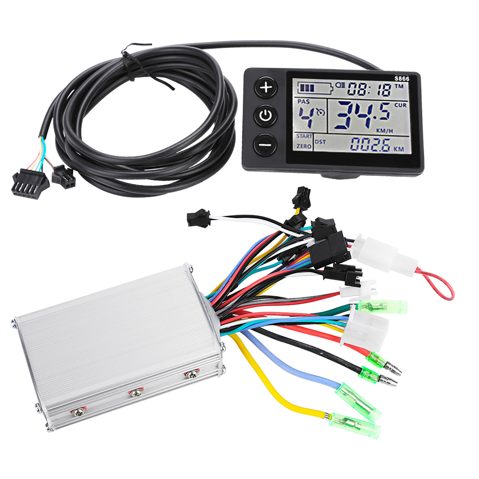 Kelly Kls7230S Controller - Controlador impermeável do motor do LCD,