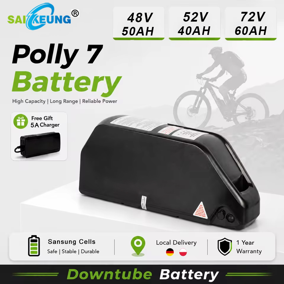 72V 50Ah 21700 Lithium Battery - Bateria para Bicicleta Elétrica Cham-Rider 36V