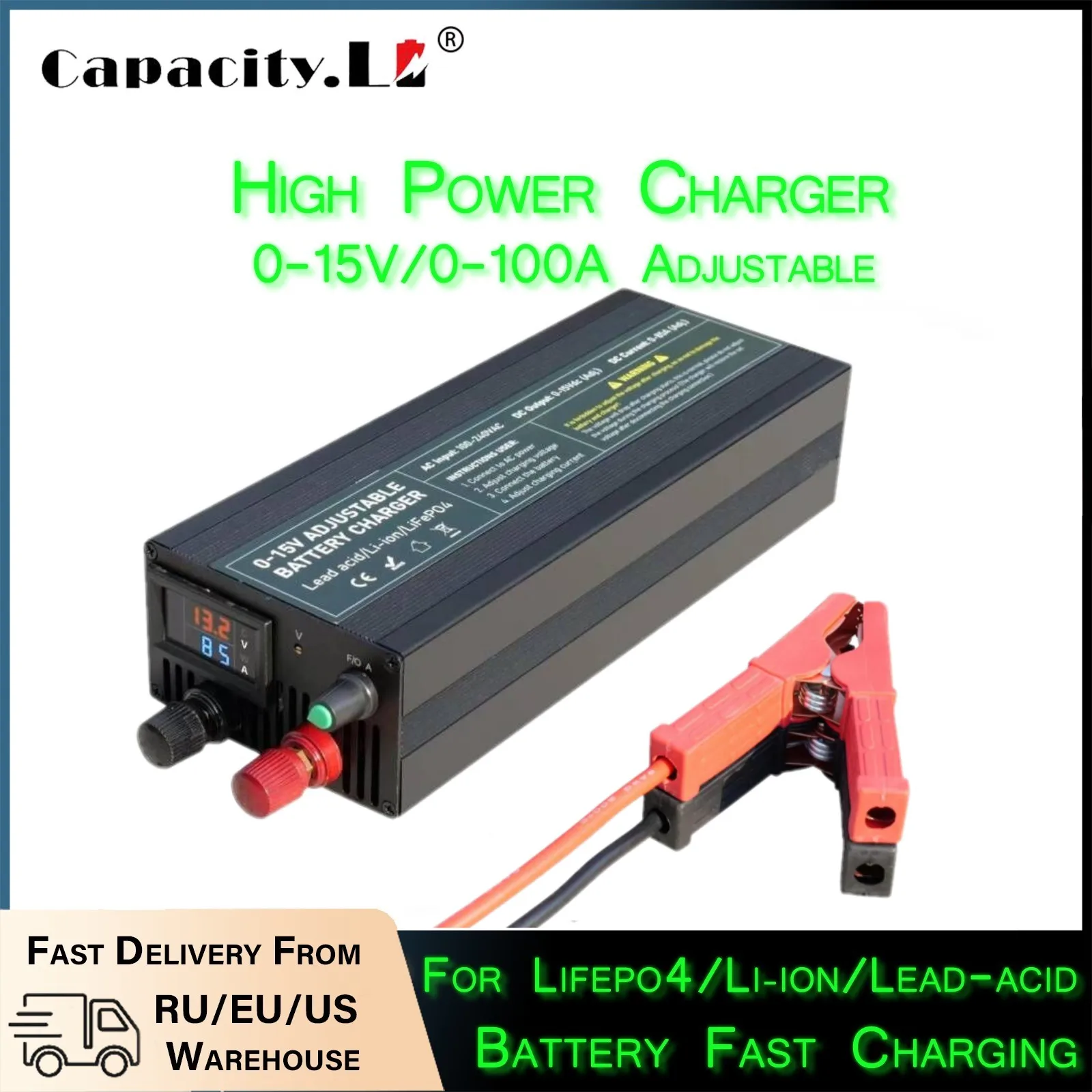 Carregador de Bateria Ajustáve - 84V 20A Smart Charger avaliação e preço