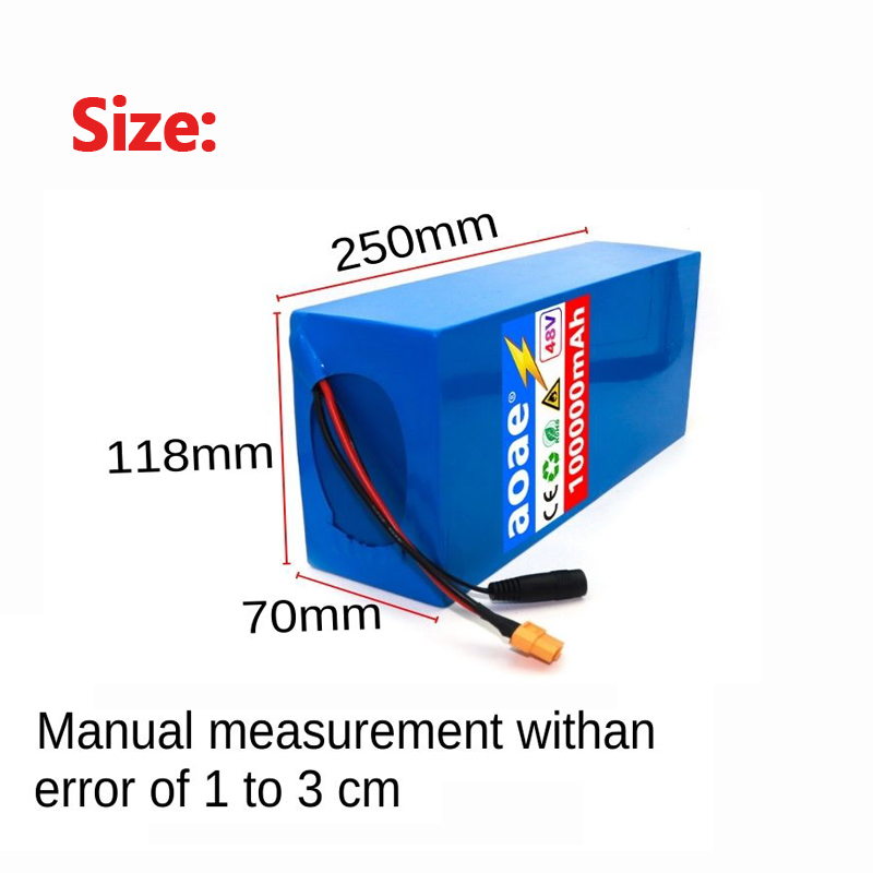 100% 18650Original 48V 100Ah 1 - 60V 50Ah Electric Scooter Battery avaliação e preço