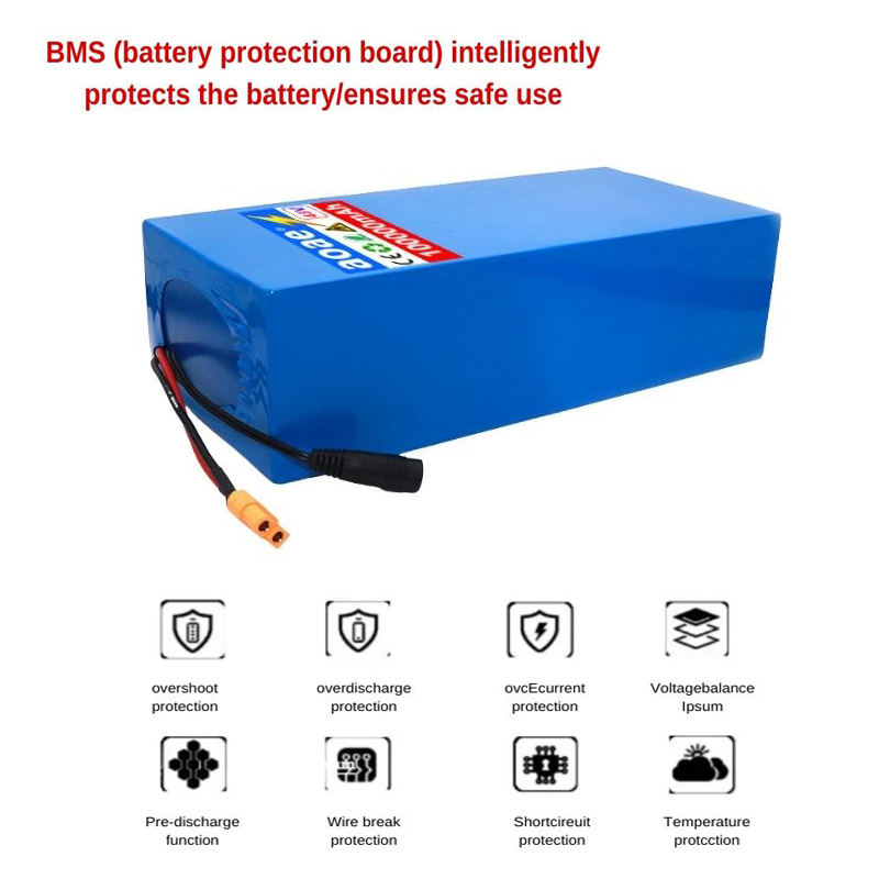 100% 18650Original 48V 100Ah 1 - 60V 50Ah Electric Scooter Battery avaliação e preço